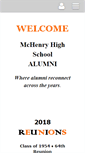 Mobile Screenshot of mchenryalumni.com